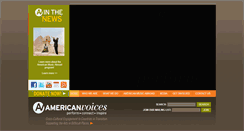 Desktop Screenshot of americanvoices.org
